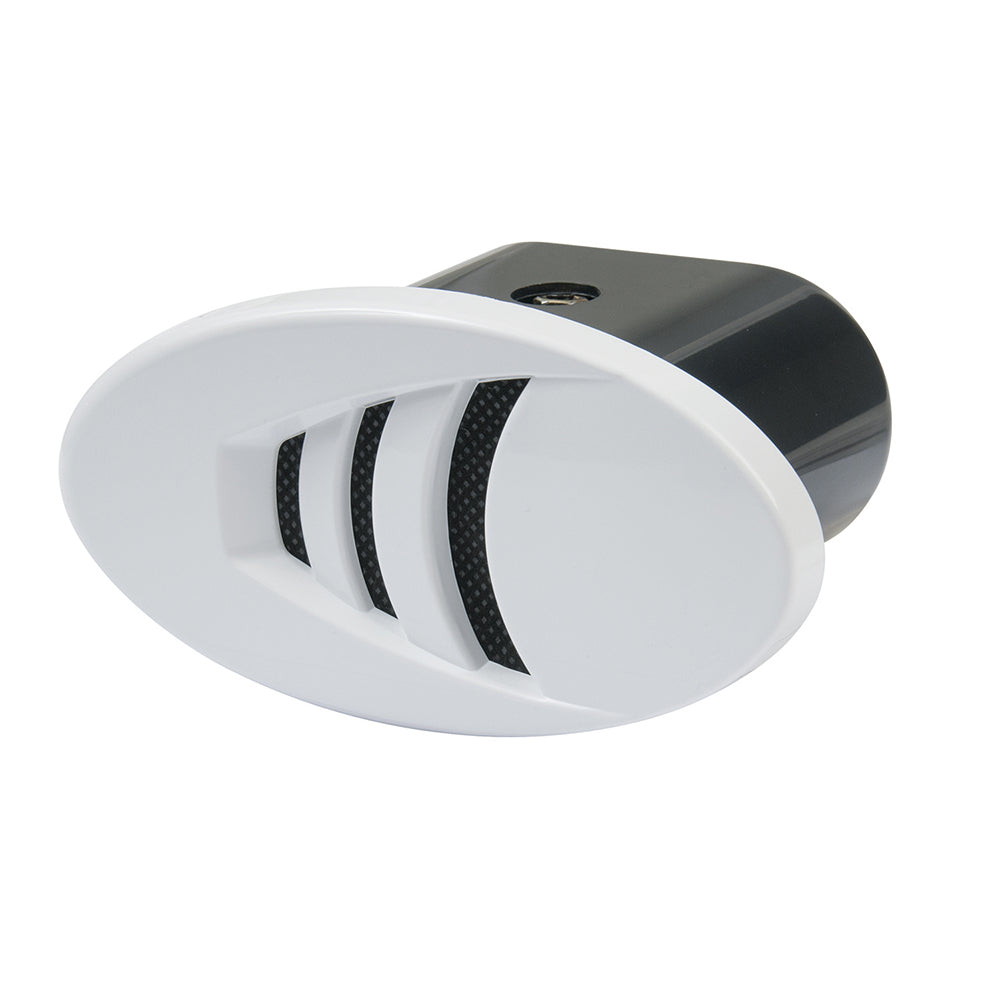Marinco 12V DropIn H Horn wBlack White Grills