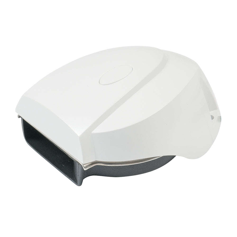 Marinco 12V MiniBlast Compact Single Horn wWhite Cover