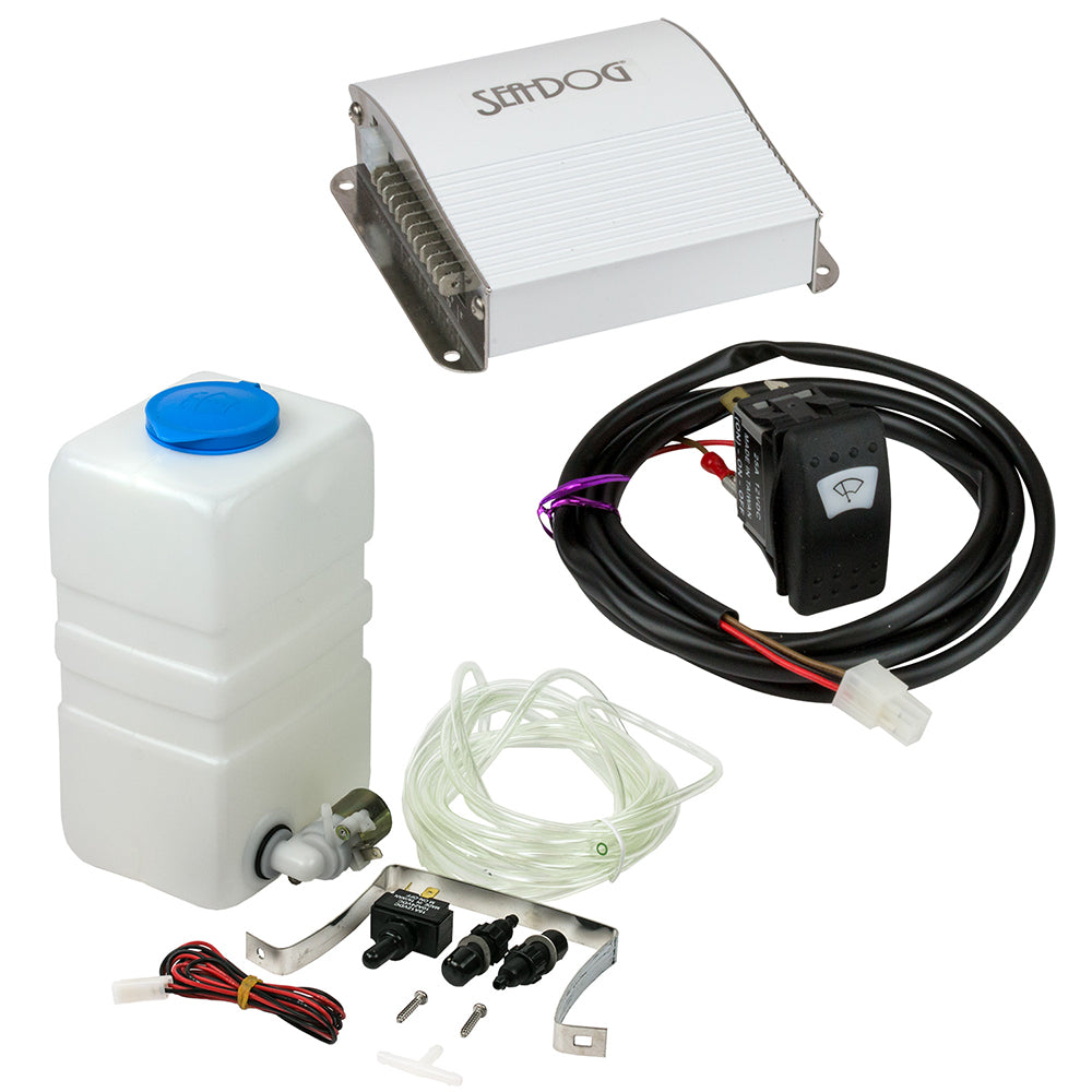 SeaDog Synchronized Wiper Control Windshield Washer Kit