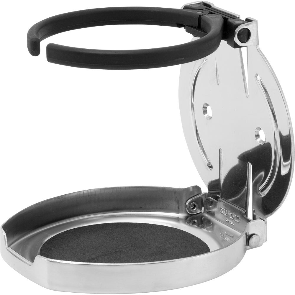 SeaDog Adjustable Folding Drink Holder 304 Stainless Steel