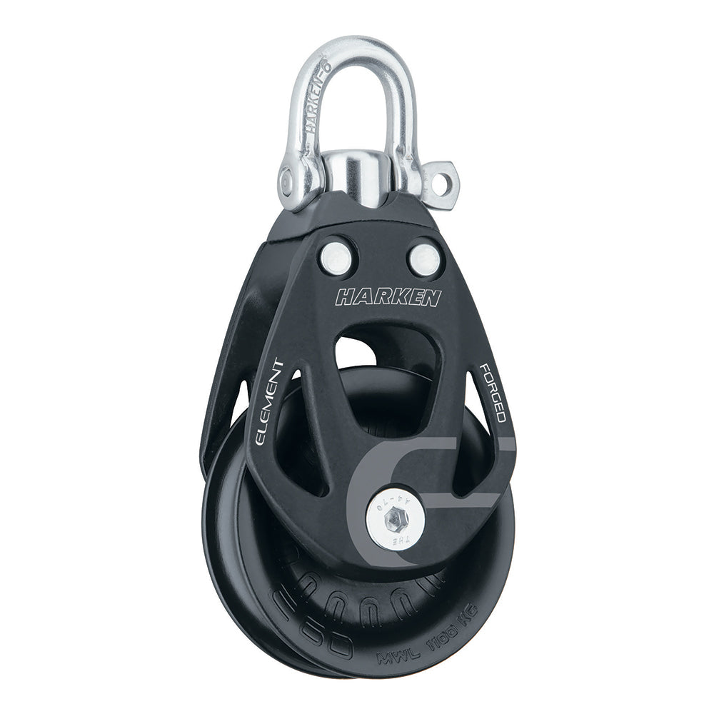 Harken 60mm Single Aluminum Element Block wSwivel