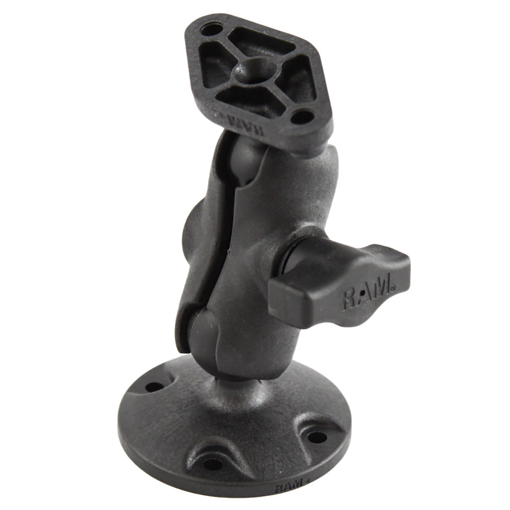 RAM Mount RAM HighStrength Composite DrillDown Mount wDiamond Plate