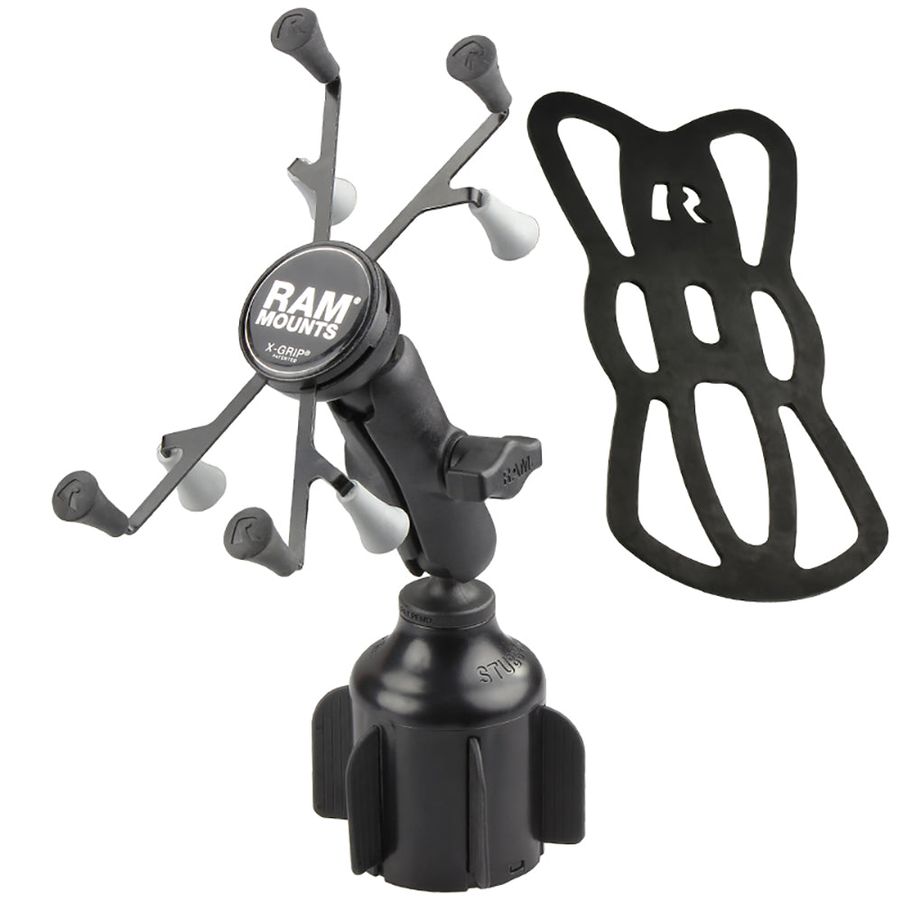 RAM Mount RAM XGrip f78 Tablets wRAM Stubby Cup Holder Base