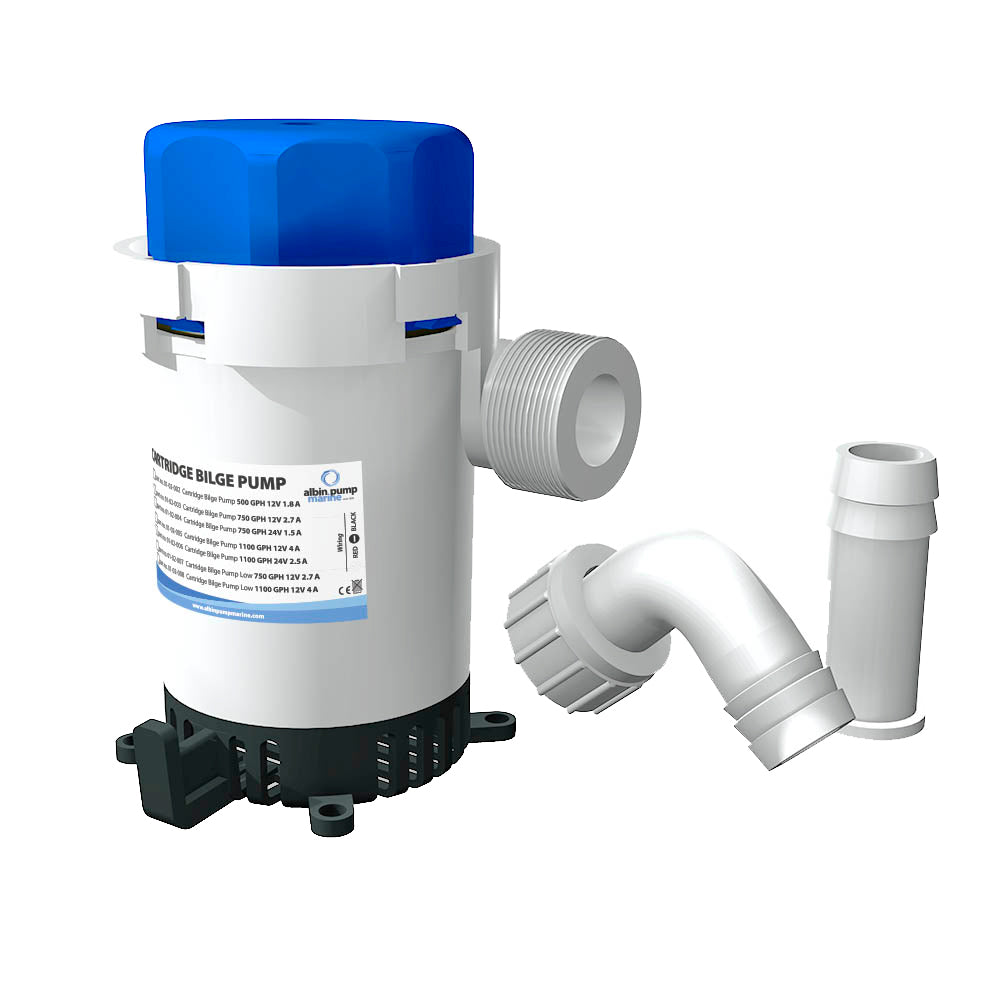 Albin Group Cartridge Bilge Pump 500GPH 12V