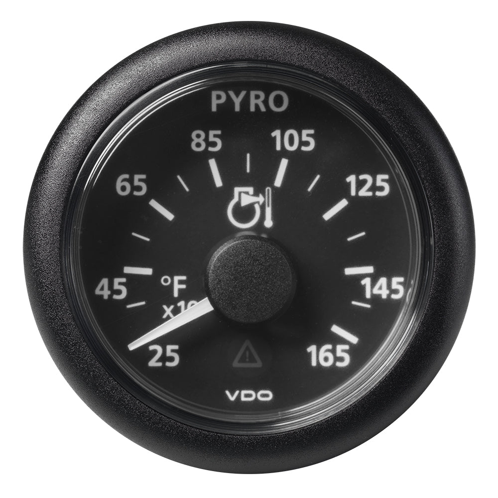 Veratron 52 MM 2116 ViewLine Pyrometer 250 to 1650F Black Dial Bezel