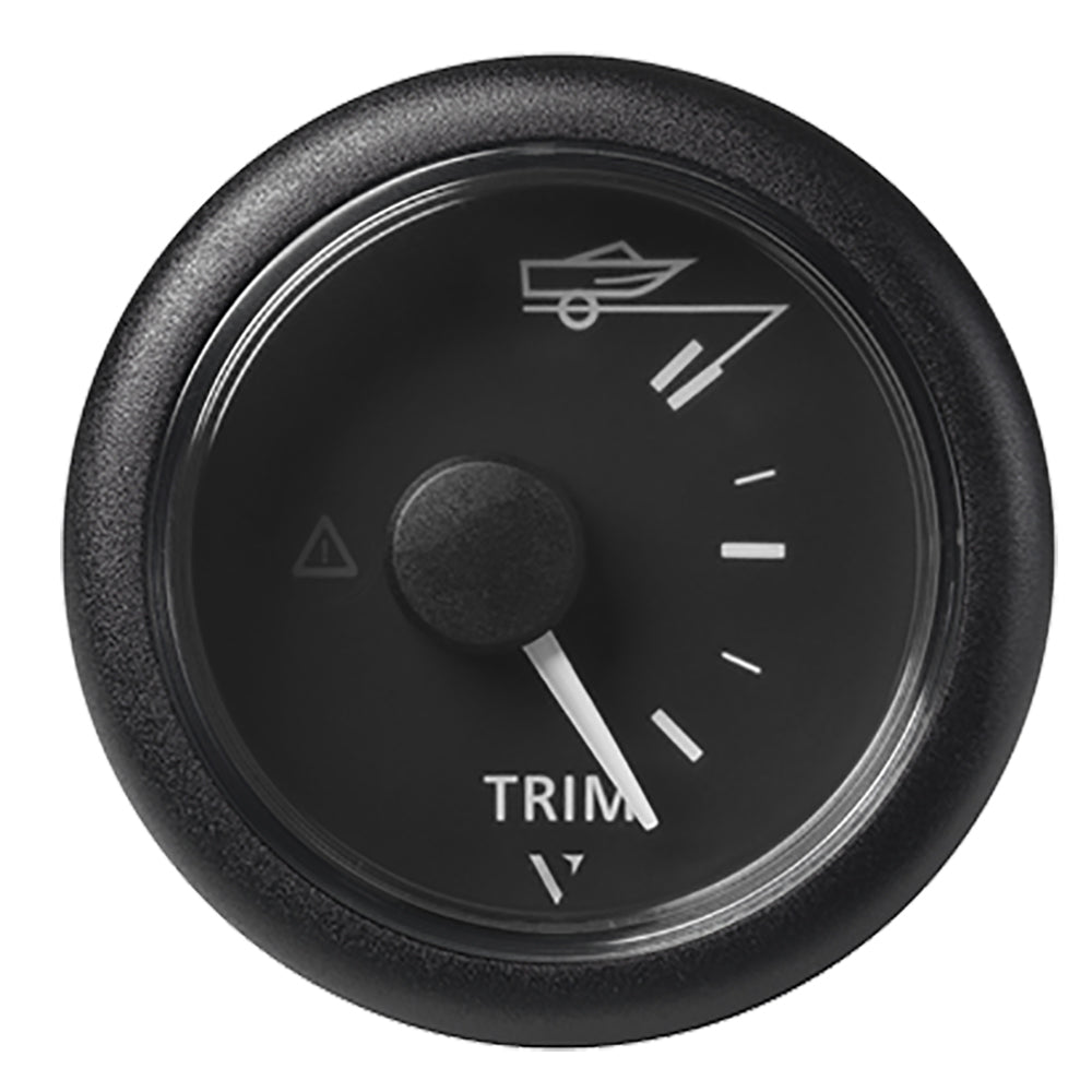 Veratron 52MM 2116 ViewLine Trim Indicator Gauge UpDown Black Dial Round Bezel