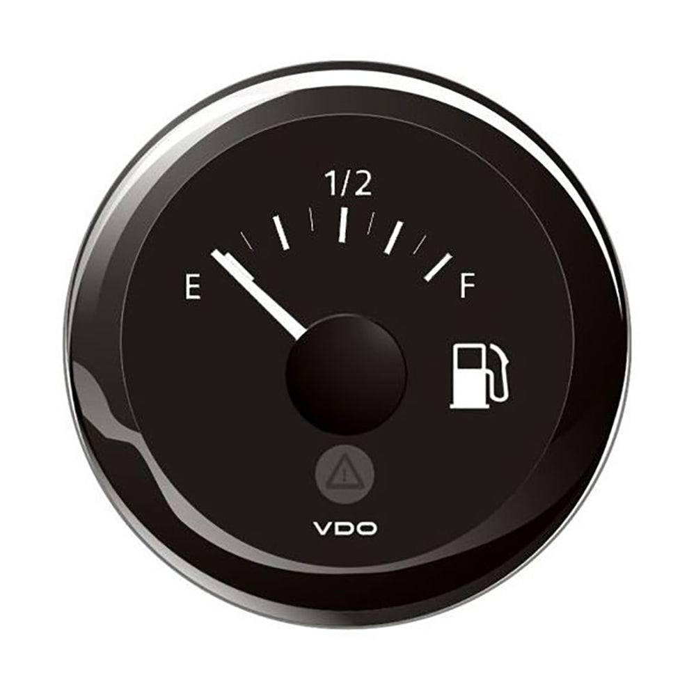 Veratron 52MM 2116 ViewLine Tank Level Gauge EF 3180 Ohm Black Dial Bezel