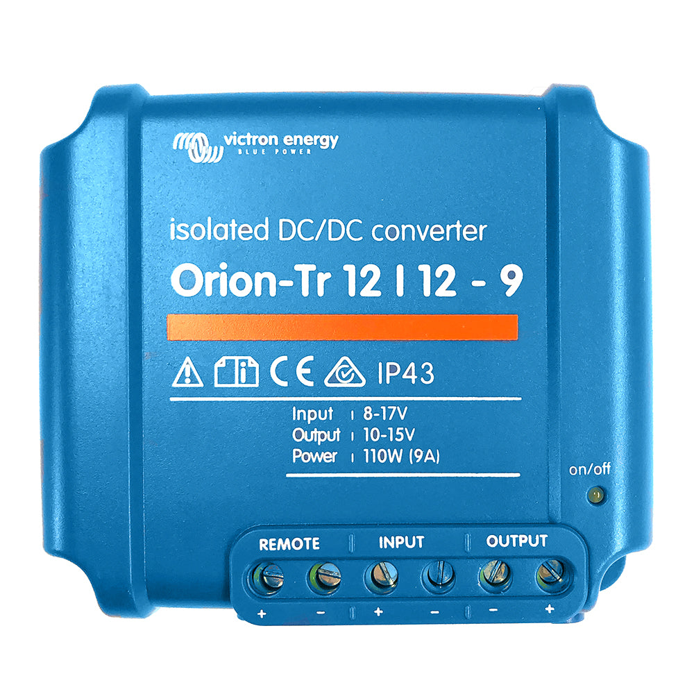 Victron OrionTR DCDC Converter 12 VDC to 12 VDC 9AMP Isolated