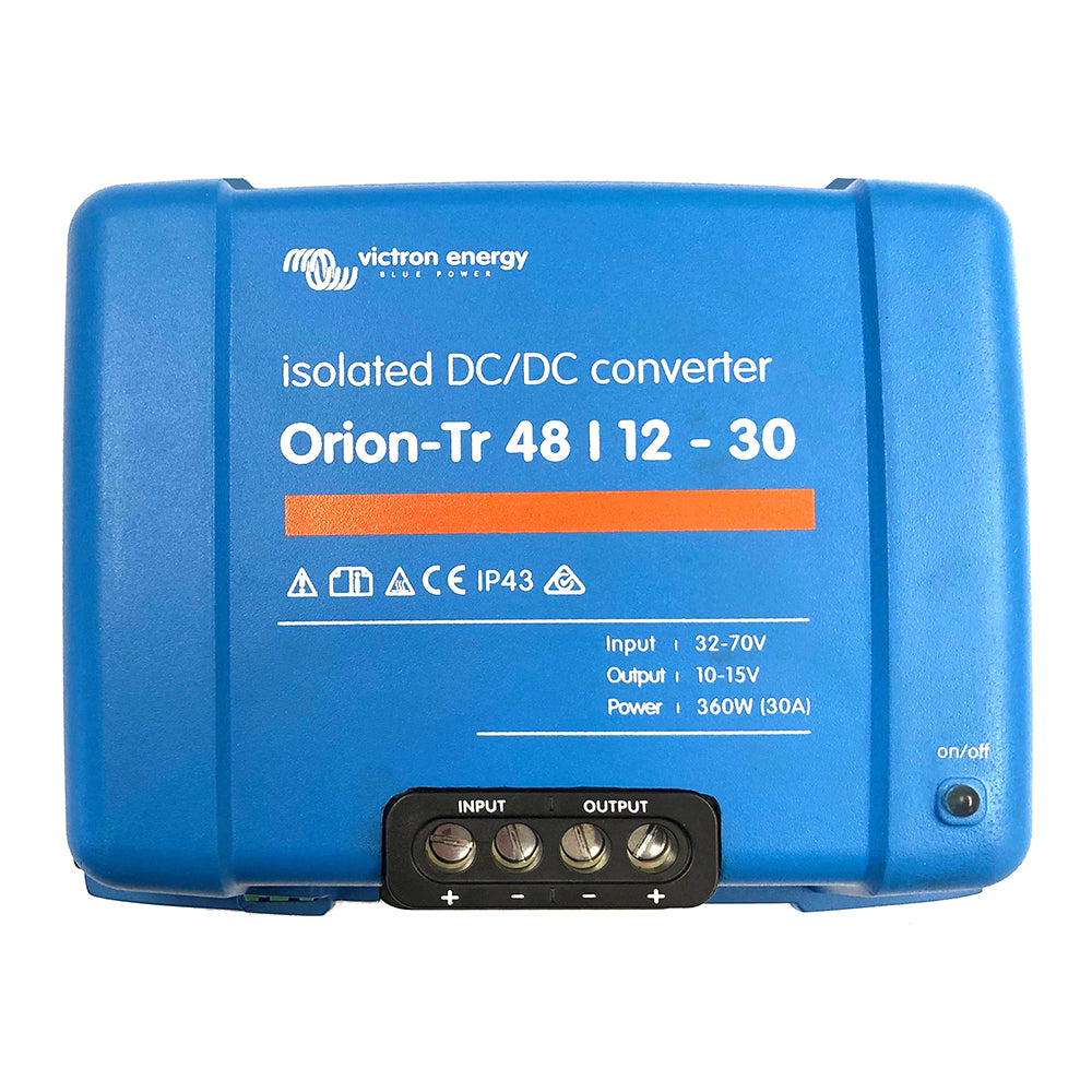 Victron OrionTR DCDC Converter 48 VDC to 12 VDC 30AMP Isolated