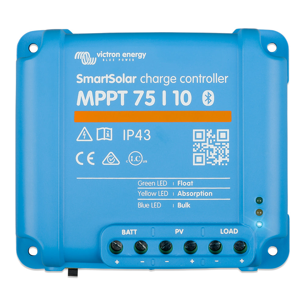 Victron SmartSolar MPPT Solar Charge Controller 75V 10Amp UL Approved