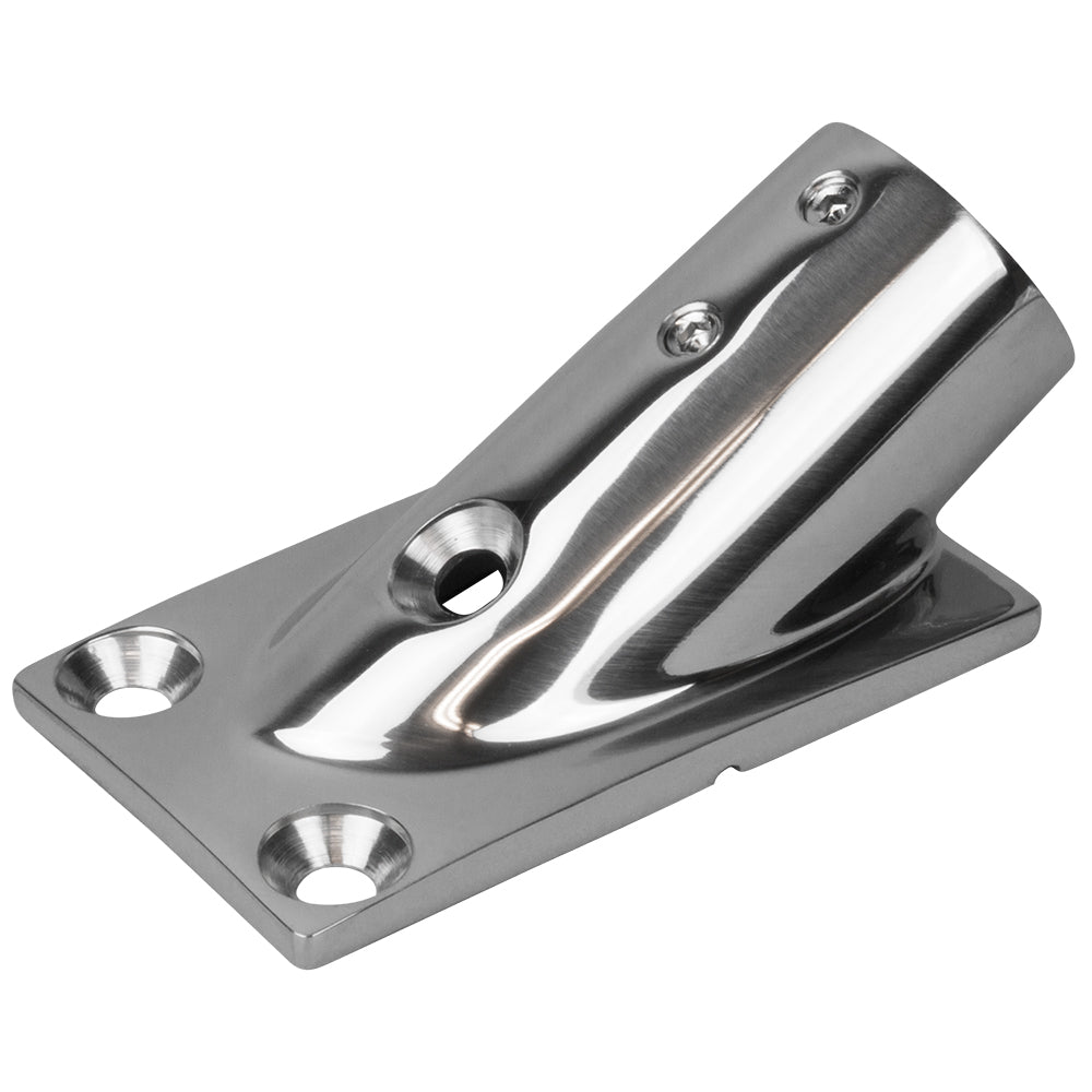 SeaDog Rail Base Fitting Rectangular Base 30 316 Stainless Steel 78 OD