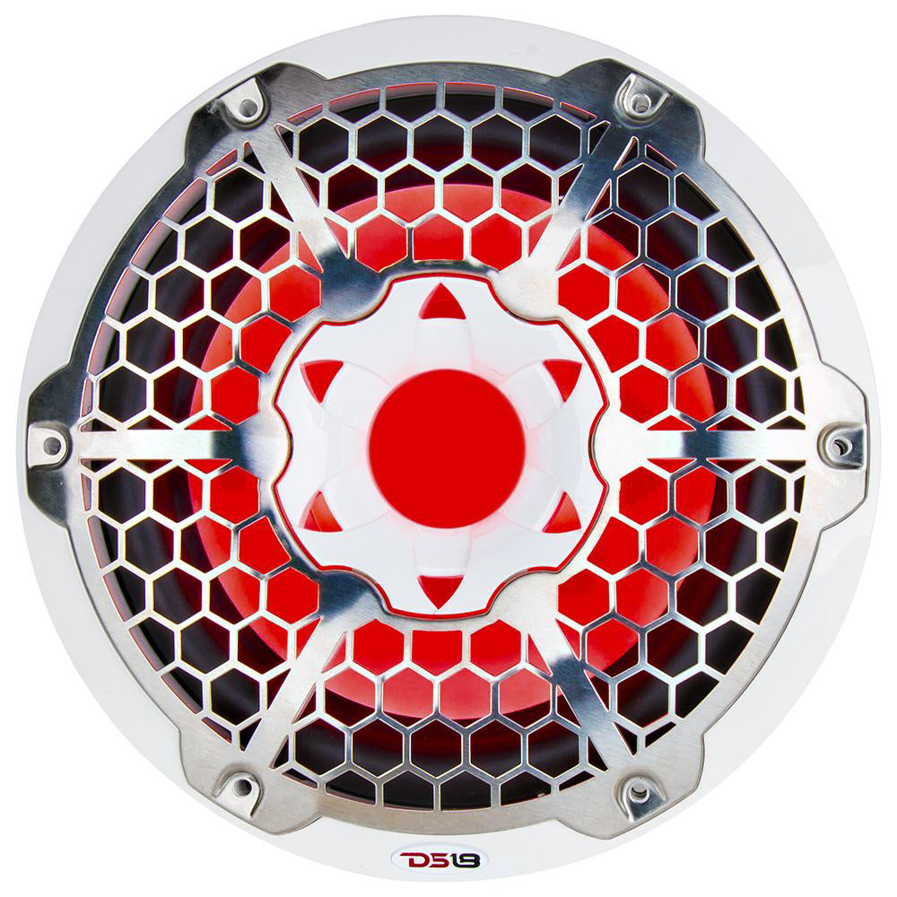 DS18 HYDRO 10 Subwoofer wRGB Lights 600W White
