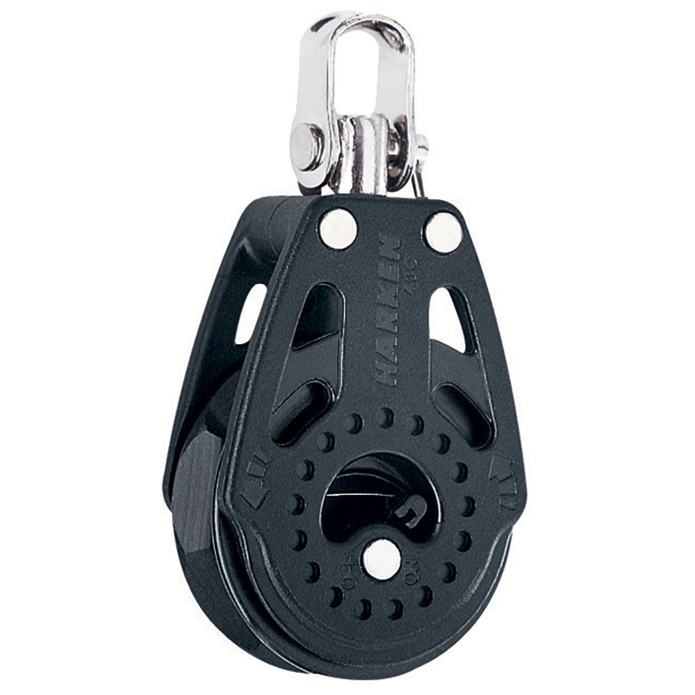 Harken 40mm Carbo Single Ratchet Block wSwivel