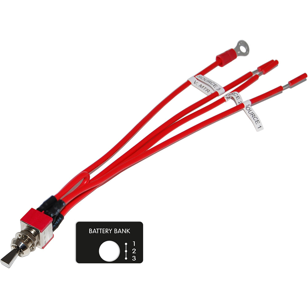 Blue Sea 4141 Switch Meter Toggle SPTT OnOnOn