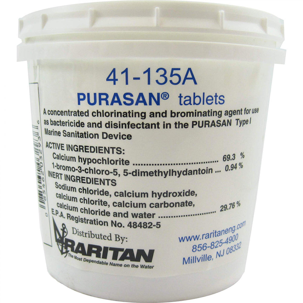 Raritan PURASAN EX Refill Tablets 1 Tub of 6 Tablets