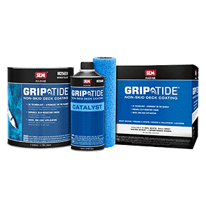 SEM GripTide NonSkid Deck Coating Kit Midnight Black