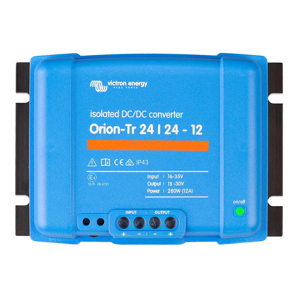 Victron OrionTR DCDC Converter 24 VDC to 24 VDC 280W 12AMP Isolated