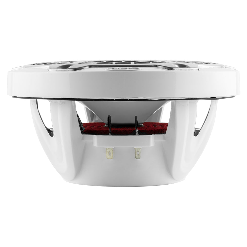 DS18 New Edition HYDRO 8 2Way Marine Speakers wRGB LED Lighting 375W White