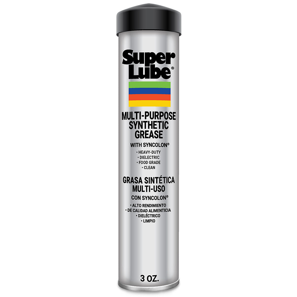 Super Lube MultiPurpose Synthetic Grease wSyncolon 3oz Cartridge