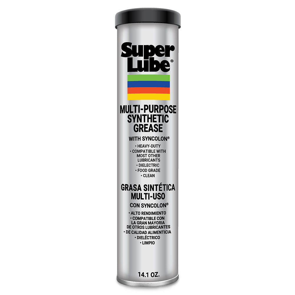 Super Lube MultiPurpose Synthetic Grease wSyncolon 141oz Cartridge
