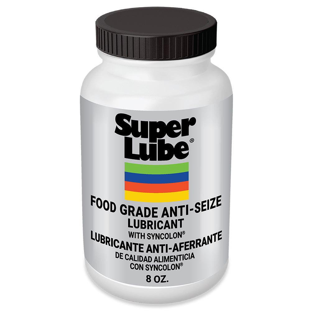 Super Lube Food Grade AntiSeize wSyncolon 8oz Brush Bottle