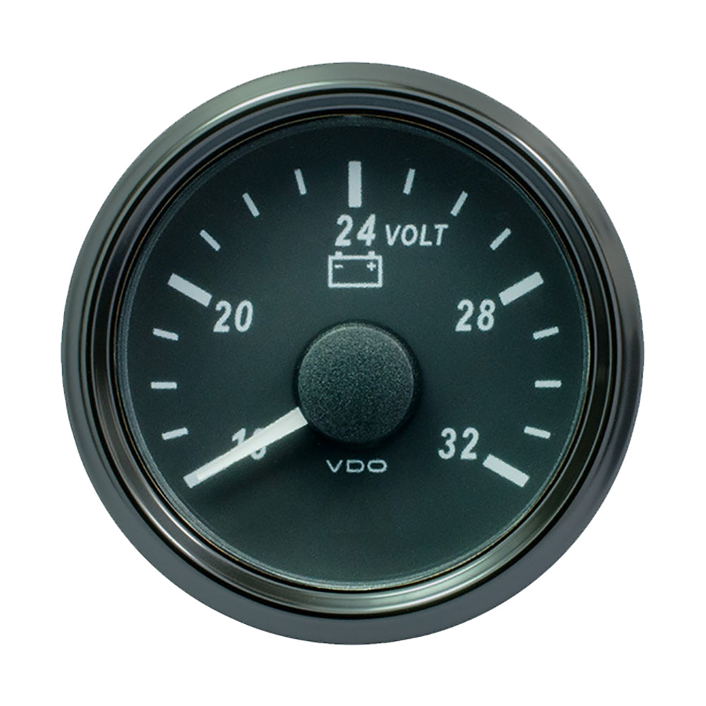 VDO SingleViu 52mm 2116 Voltmeter f24V Systems 32V