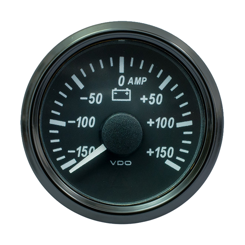 VDO SingleViu 52mm 2116 Ammeter 150 AMP