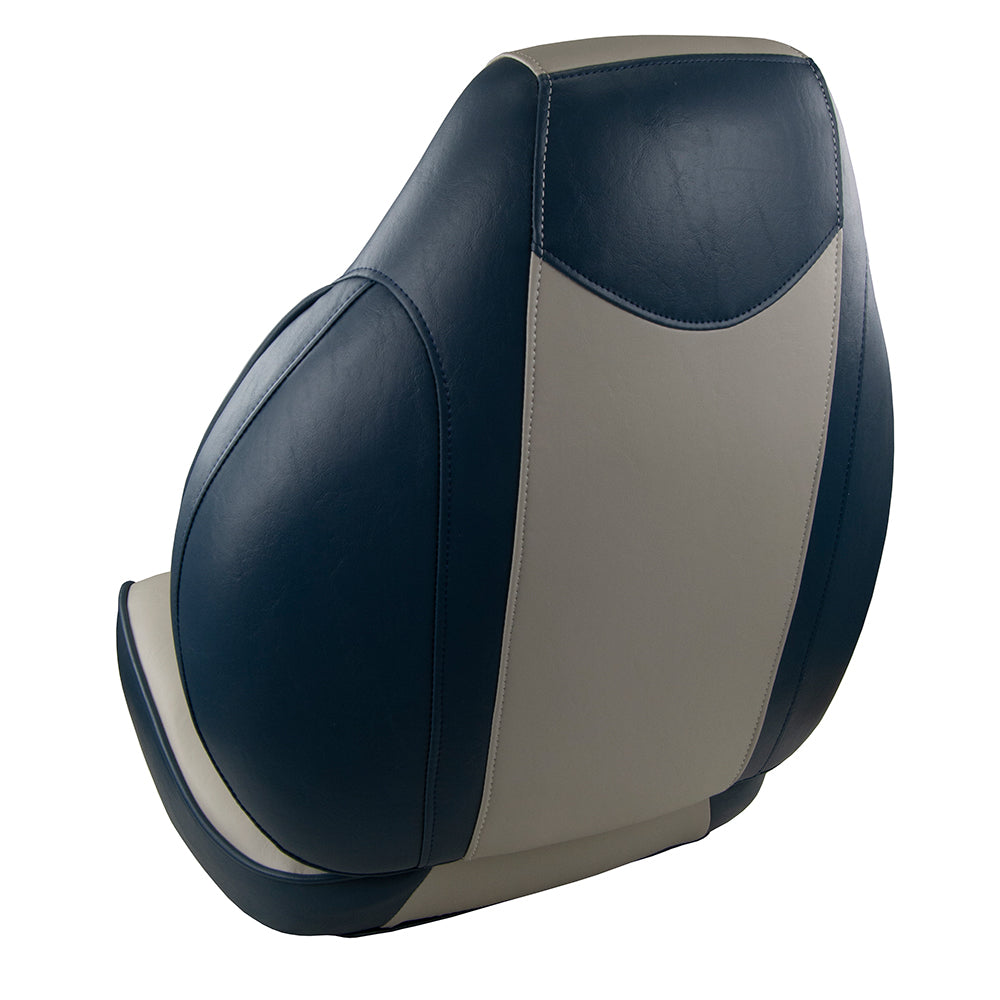 Springfield Fish Pro High Back Folding Seat BlueGrey