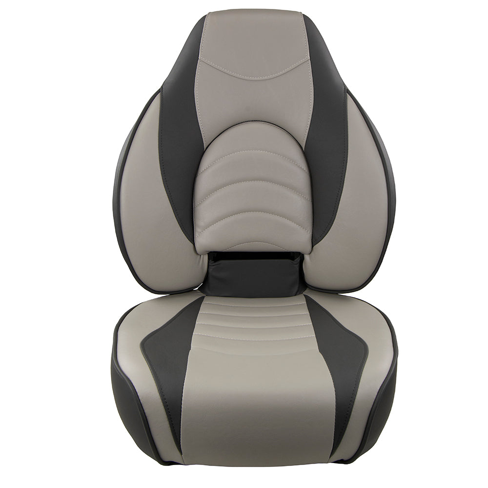 Springfield Fish Pro High Back Folding Seat CharcoalGrey