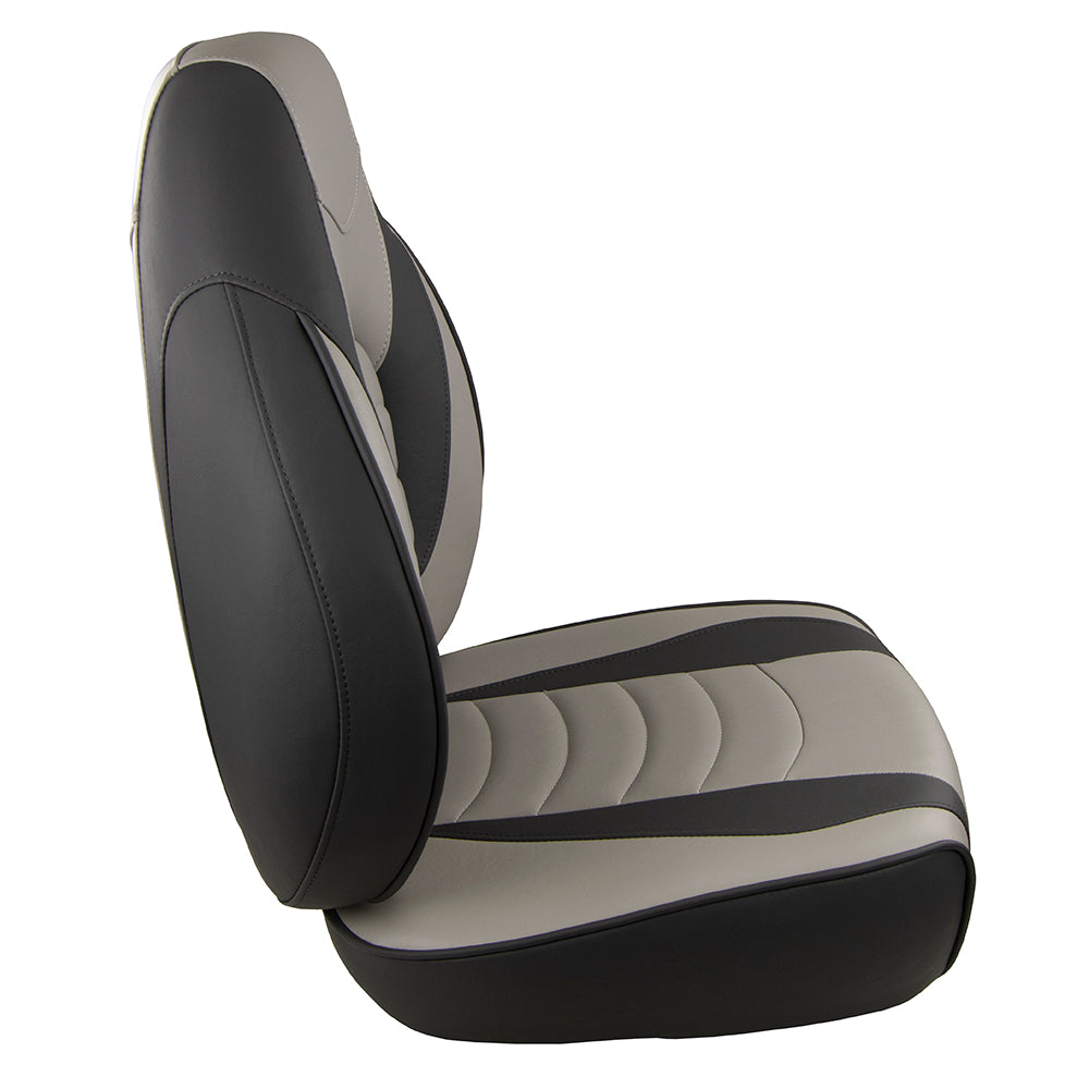 Springfield Fish Pro High Back Folding Seat CharcoalGrey