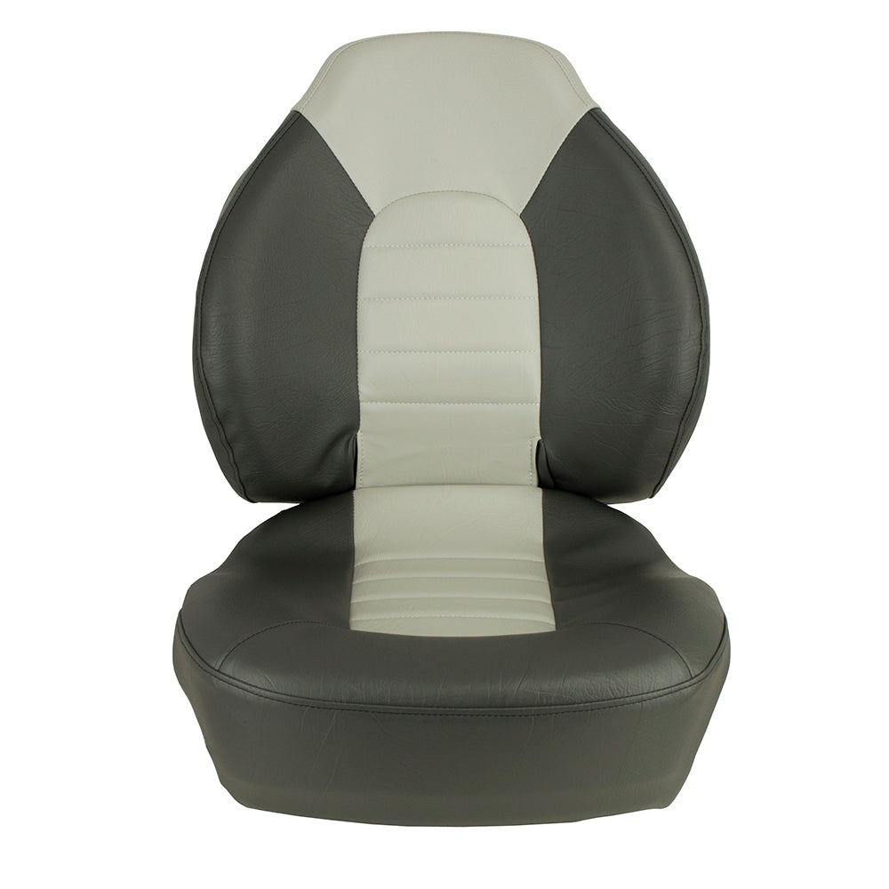 Springfield Fish Pro Mid Back Folding Seat CharcoalGrey