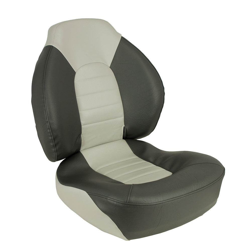 Springfield Fish Pro Mid Back Folding Seat CharcoalGrey