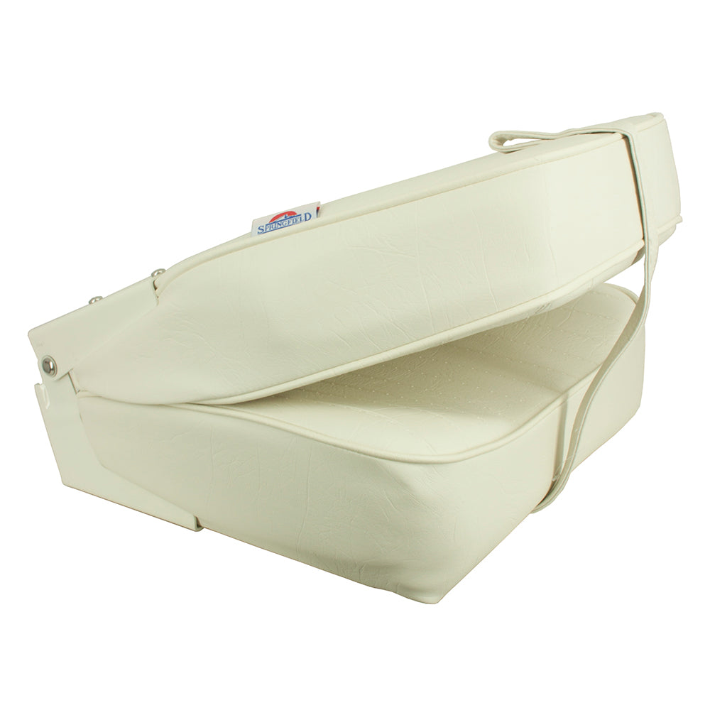 Springfield High Back Folding Seat White