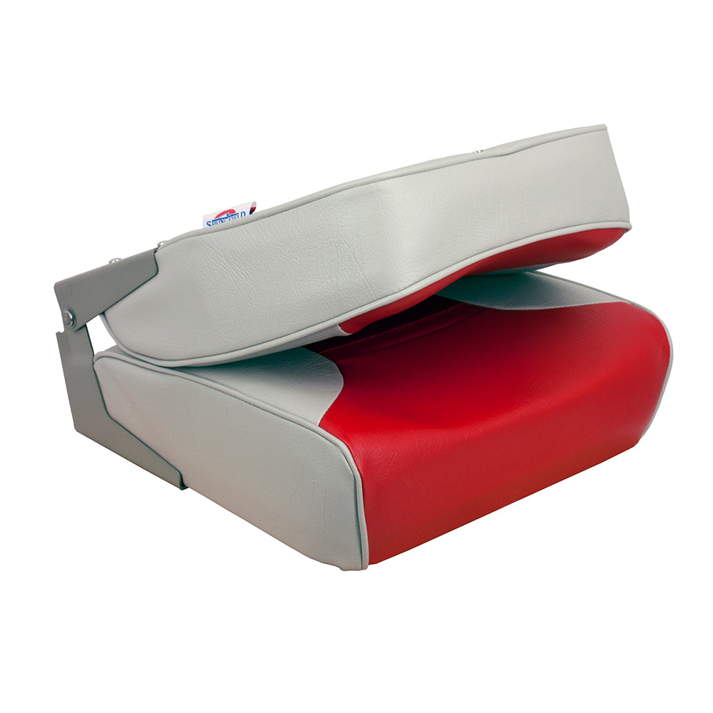 Springfield Economy MultiColor Folding Seat GreyRed