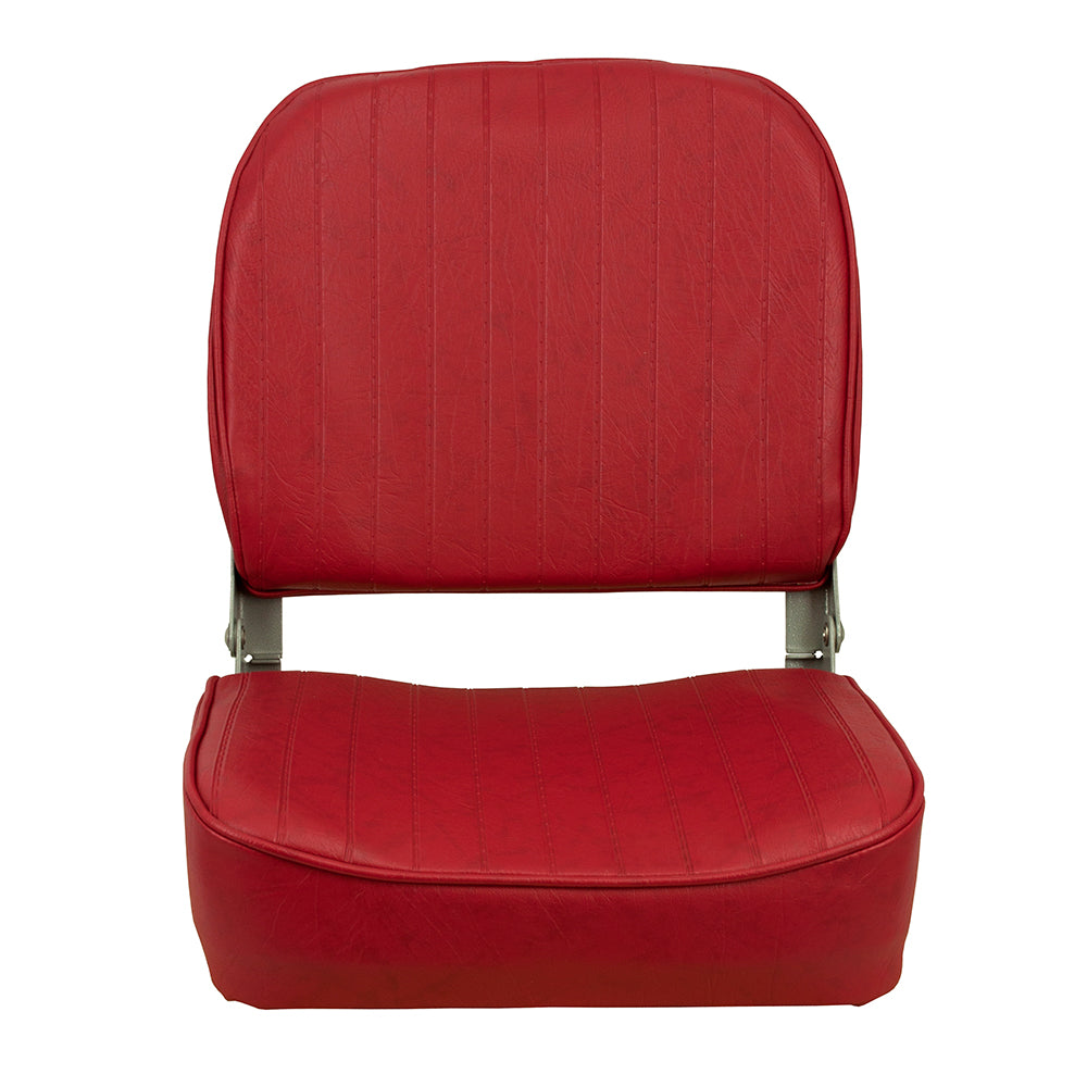 Springfield Economy Folding Seat Red