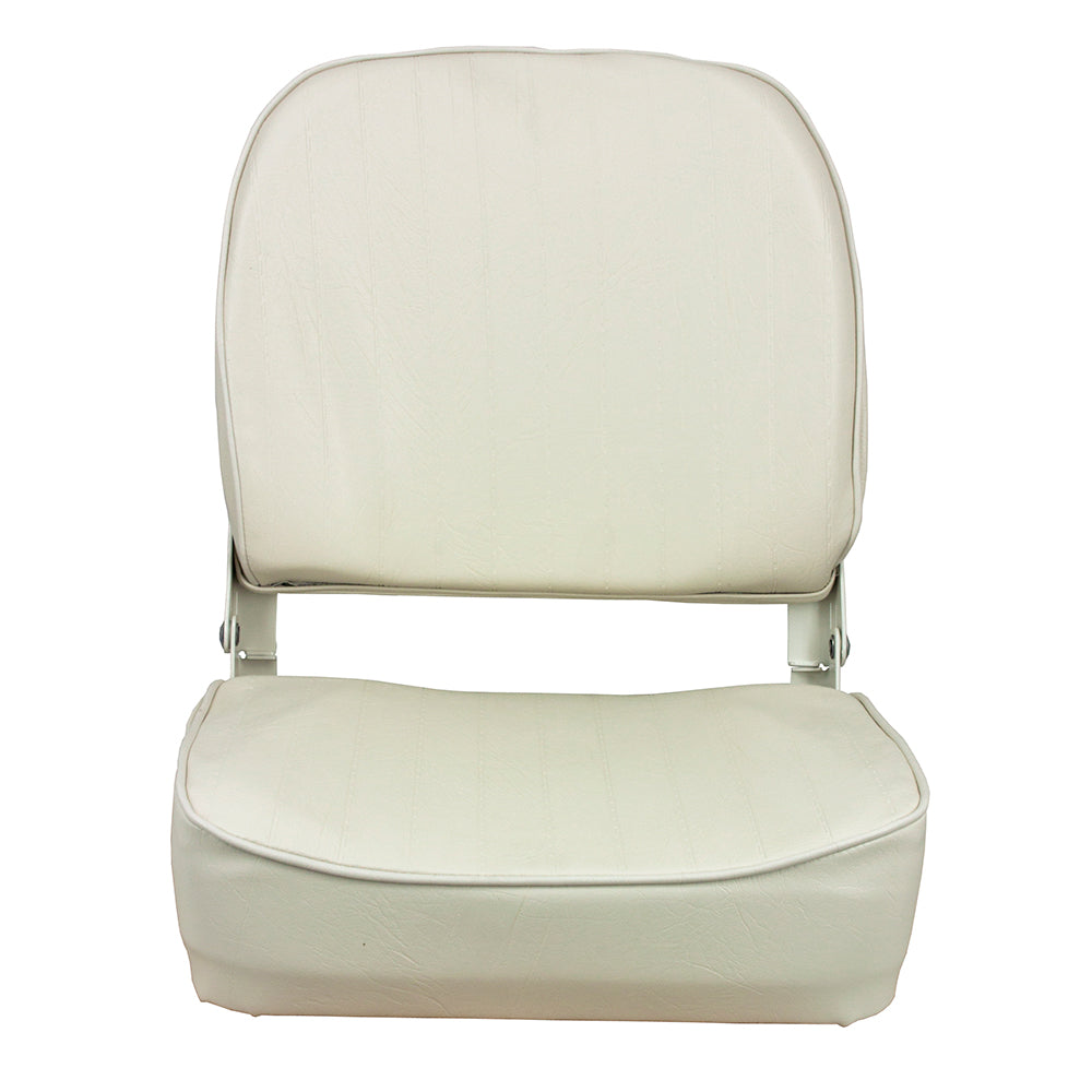 Springfield Economy Folding Seat White