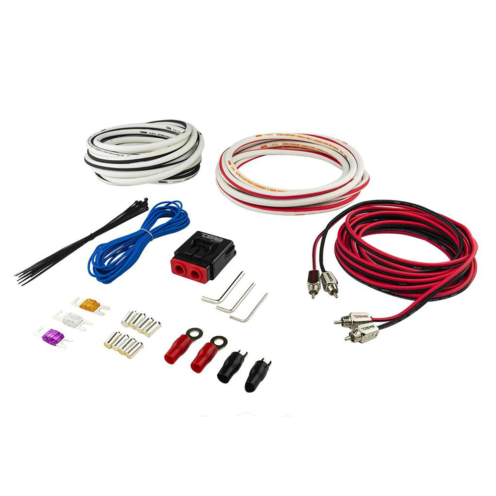 DS18 Hydro Power Amplifier Install Kit 4GA