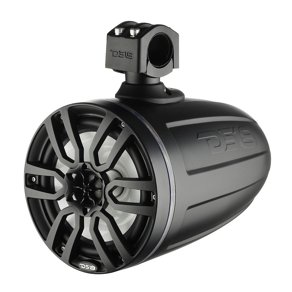 DS18 X Series HYDRO 65 Wakeboard Pod Tower Speaker wRGB LED Lights 300W Matte Black