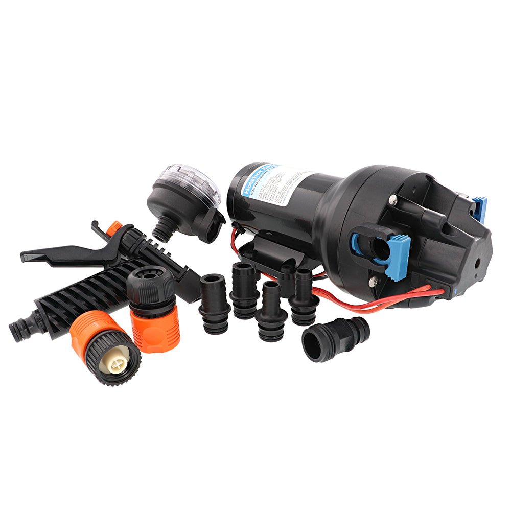 Jabsco HotShot HD5 Heavy Duty Washdown Pump 12V 5 GPM 70 PSI