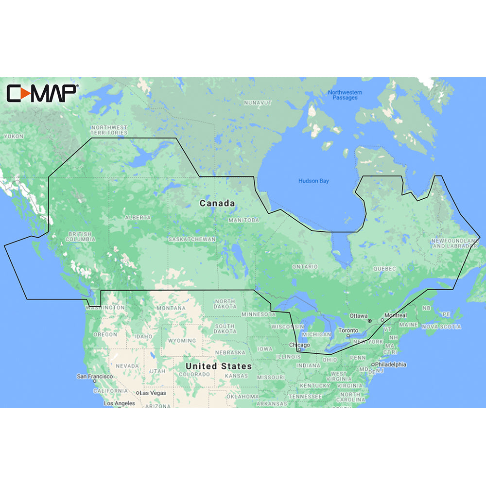 CMAP MNAY216MS Canada Lakes REVEAL Inland Chart