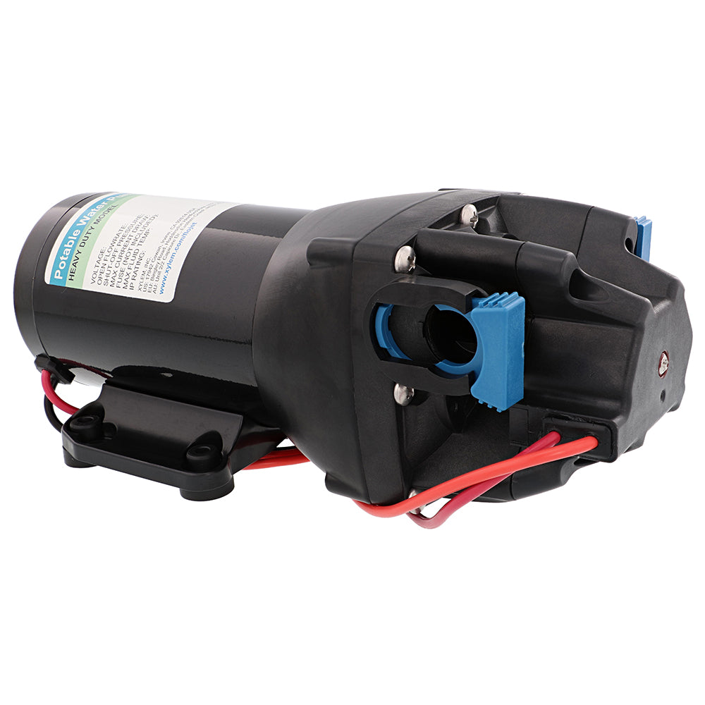 Flojet Heavy Duty RV Water Pump wStrainer 12V 4GPM 50PSI