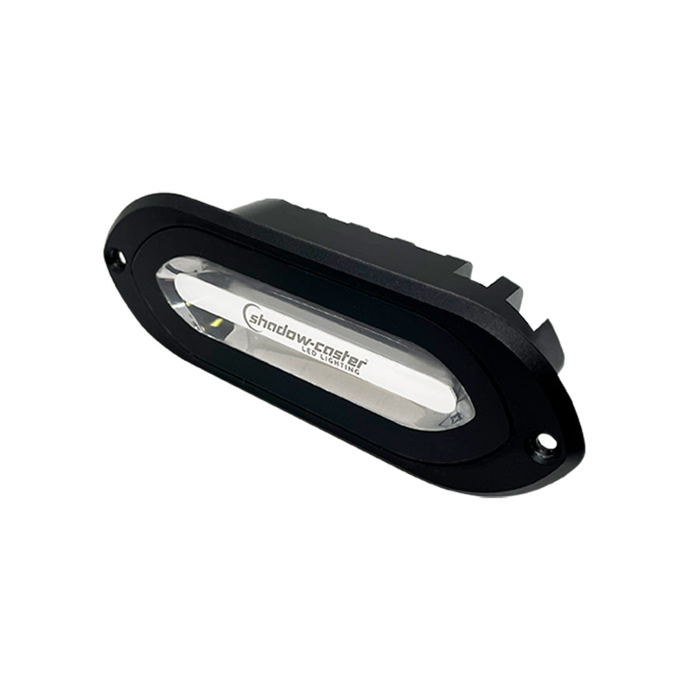 ShadowCaster SCMSL Series Flush Mount Spreader Light Black Housing FullColor