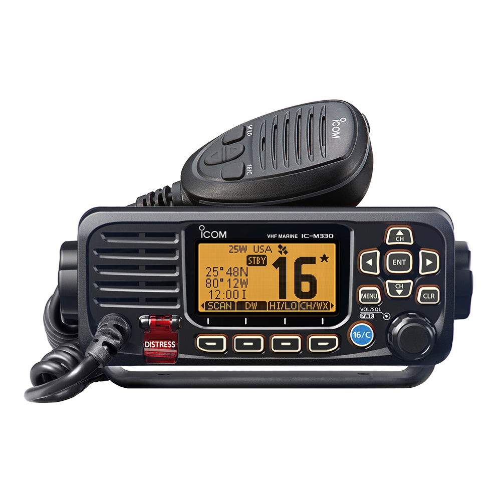 Icom M330 VHF Compact Radio Black