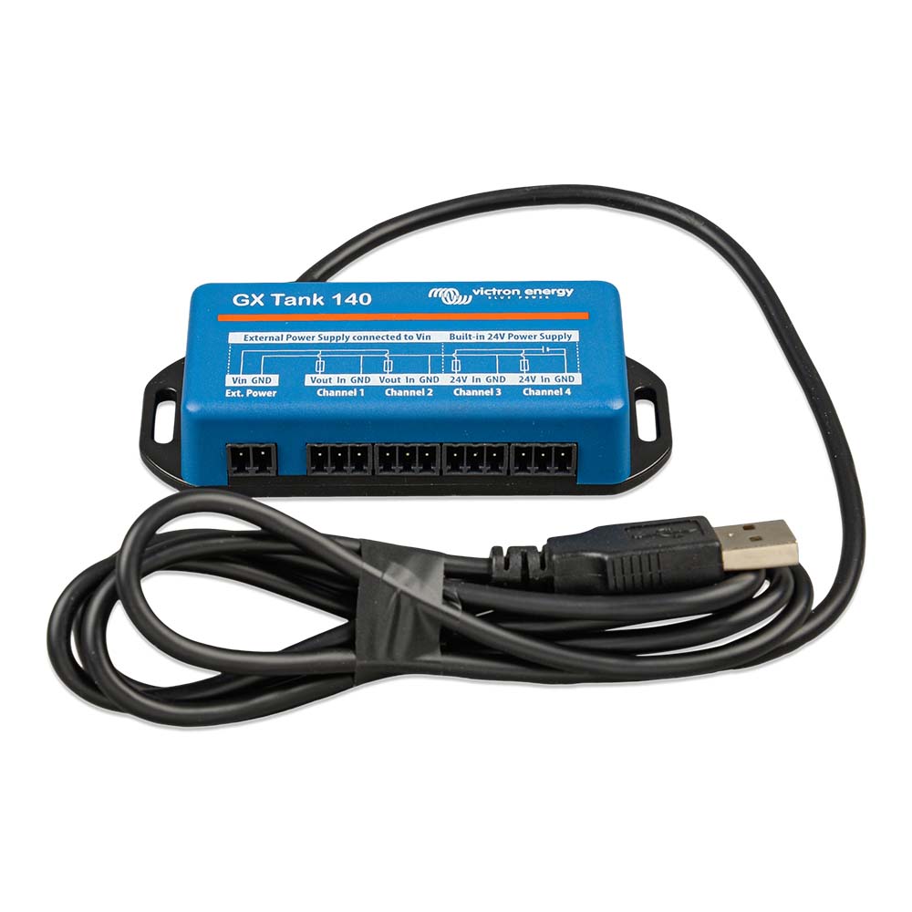 Victron GX Tank 140 Tank Monitoring f420 MA 110VDC Sensors Monitors Up to 4 Sensors Sensor Not Included