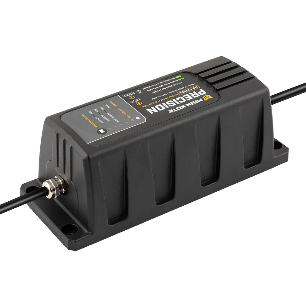 Minn Kota OnBoard Precision Charger MK110 PCL 1 Bank x 10 AMP LI Optimized Charger