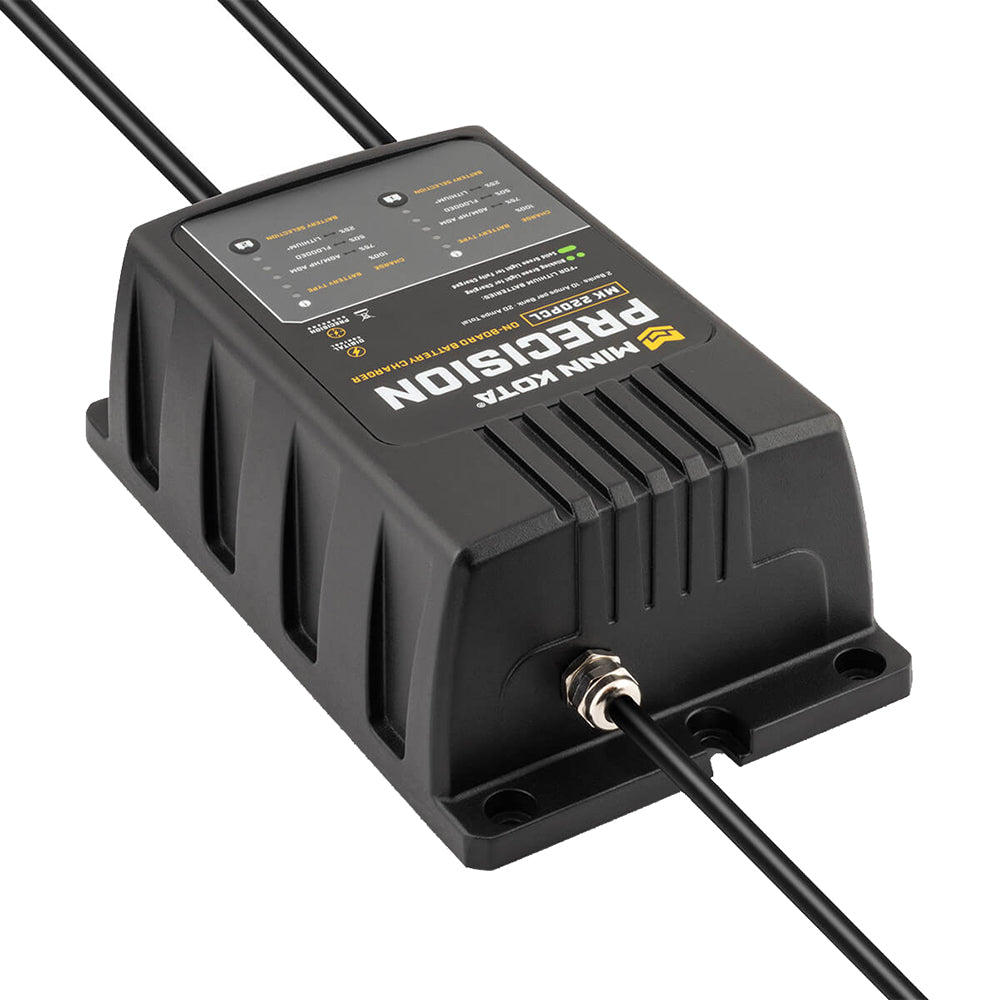 Minn Kota OnBoard Precision Charger MK220 PCL 2 Bank x 10 AMP LI Optimized Charger