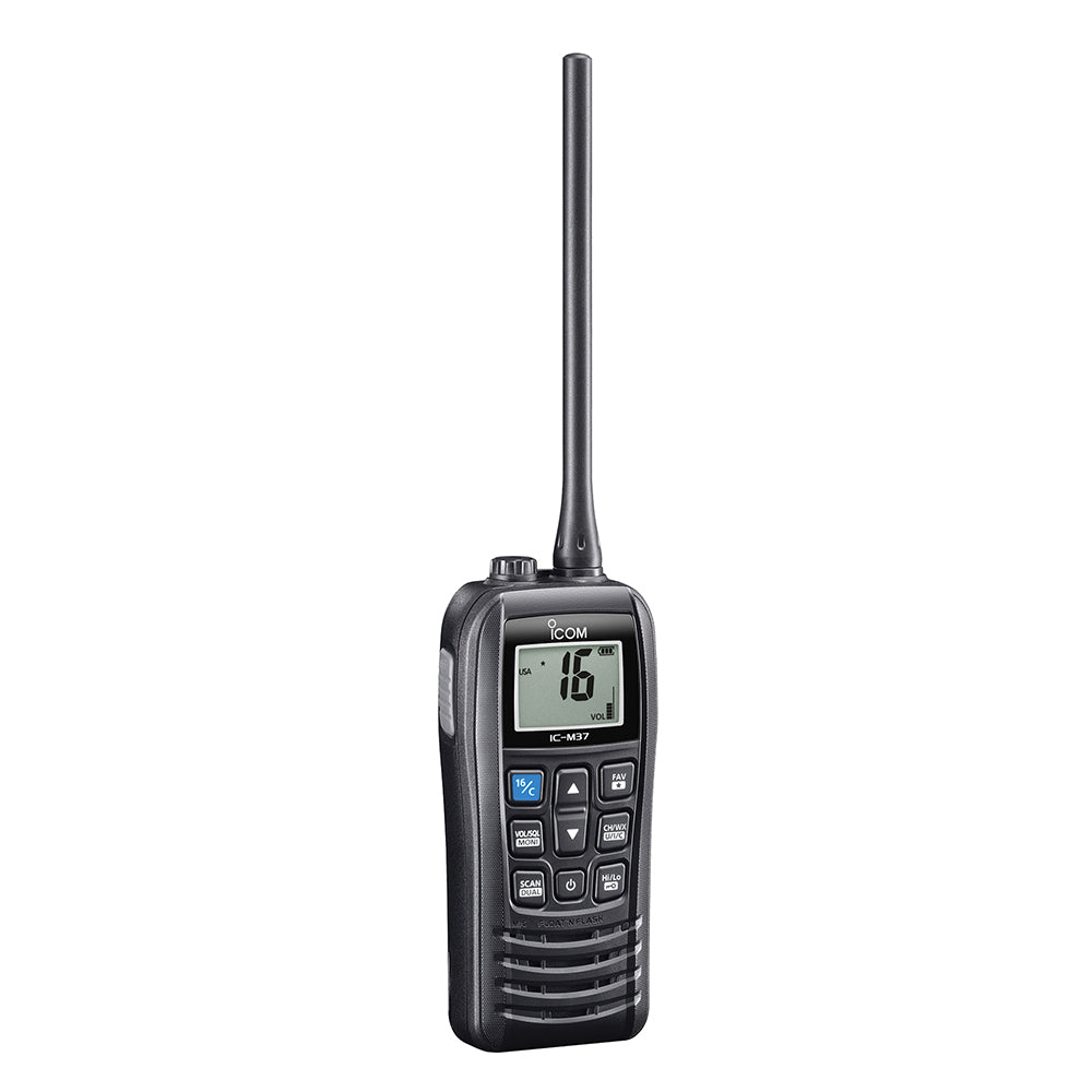 Icom M37 VHF Handheld Marine Radio 6W