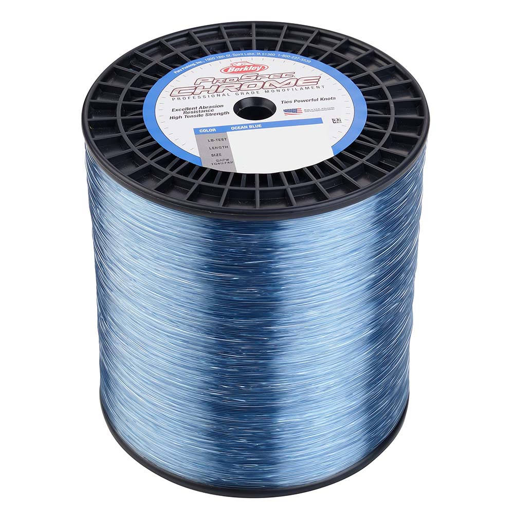 Berkley ProSpec Chrome Ocean Blue Monofilament 80 lb 3750 yds PSC5B80OBL