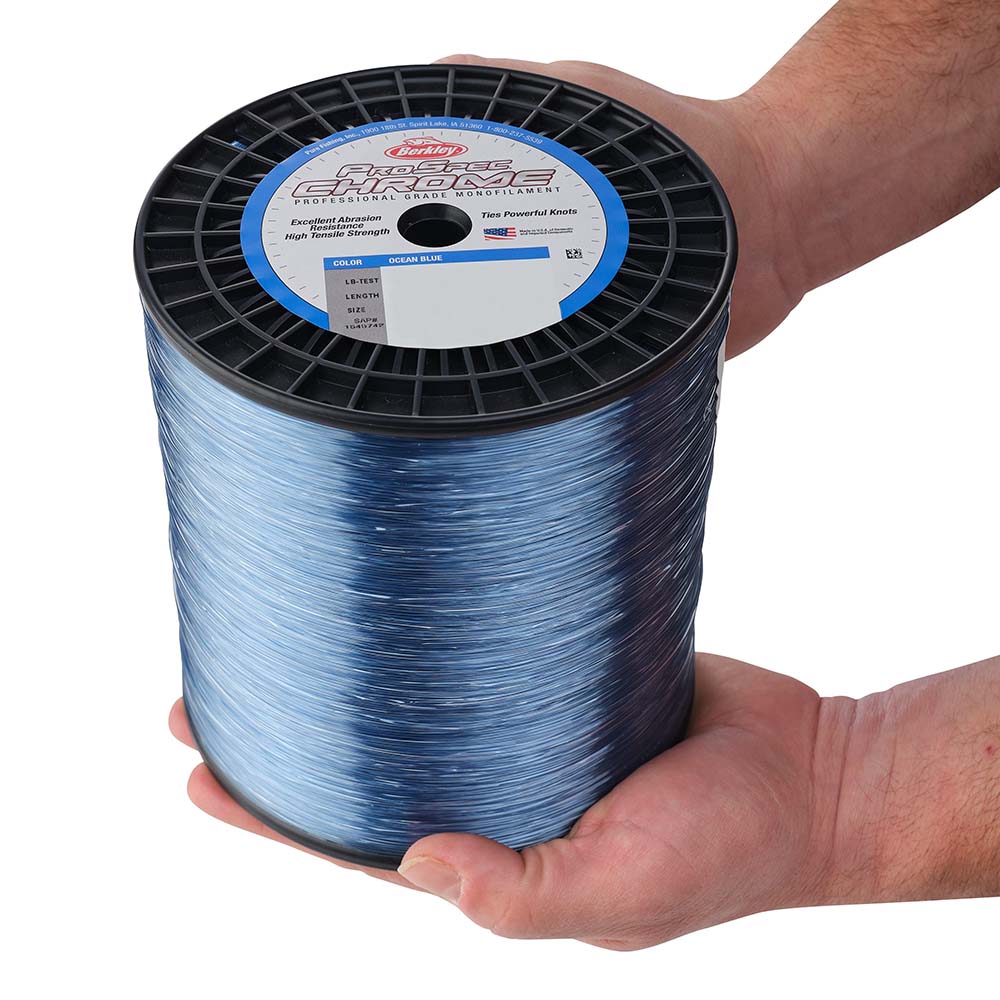 Berkley ProSpec Chrome Ocean Blue Monofilament 20 lb 3000 yds PSC3B20OBL