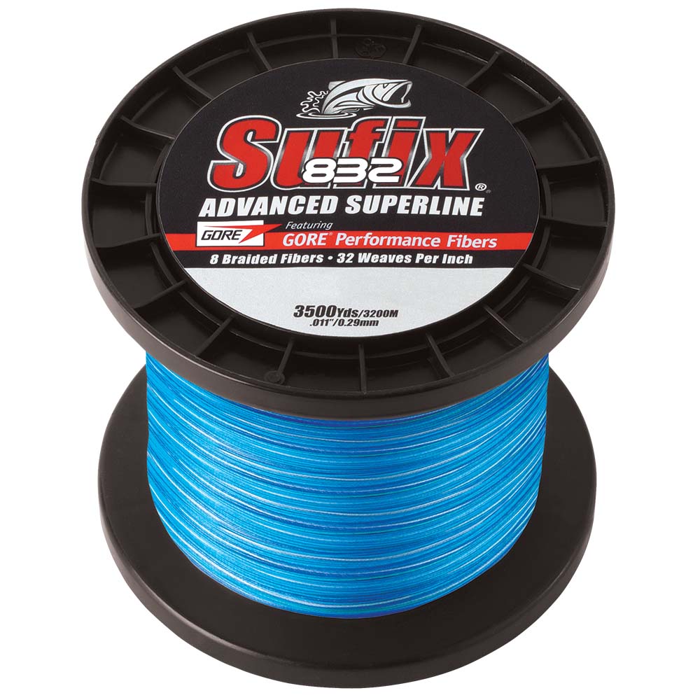 Sufix 832 Advanced Superline Braid 15lb Coastal Camo 3500 yds